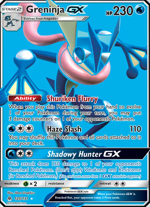 Greninja GX 120/131 Forbidden Light