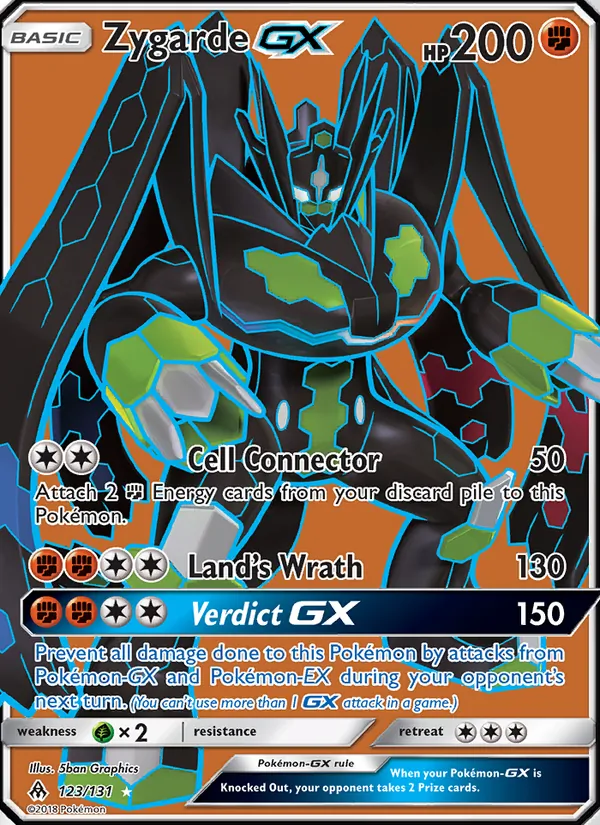 Zygarde GX 123/131 Forbidden Light