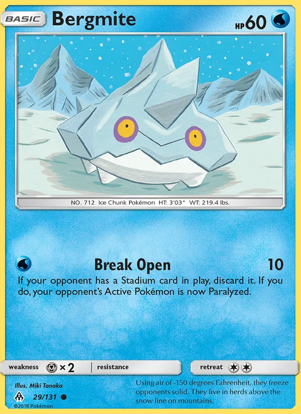 Bergmite 29/131 Forbidden Light