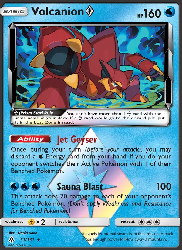 Volcanion ◇ 31/131 Forbidden Light