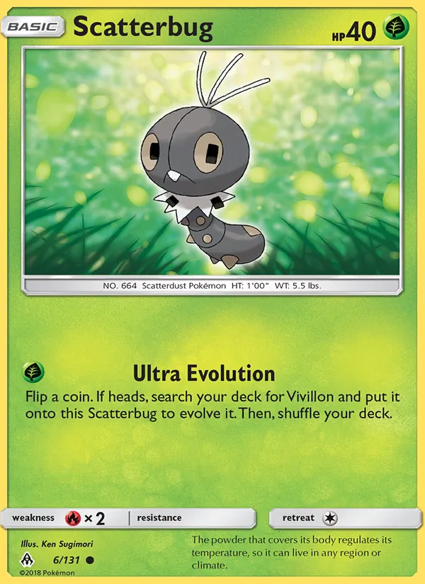 Scatterbug 6/131 Forbidden Light