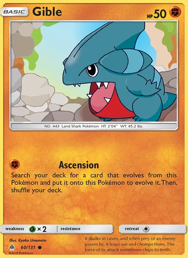 Gible 60/131 Forbidden Light