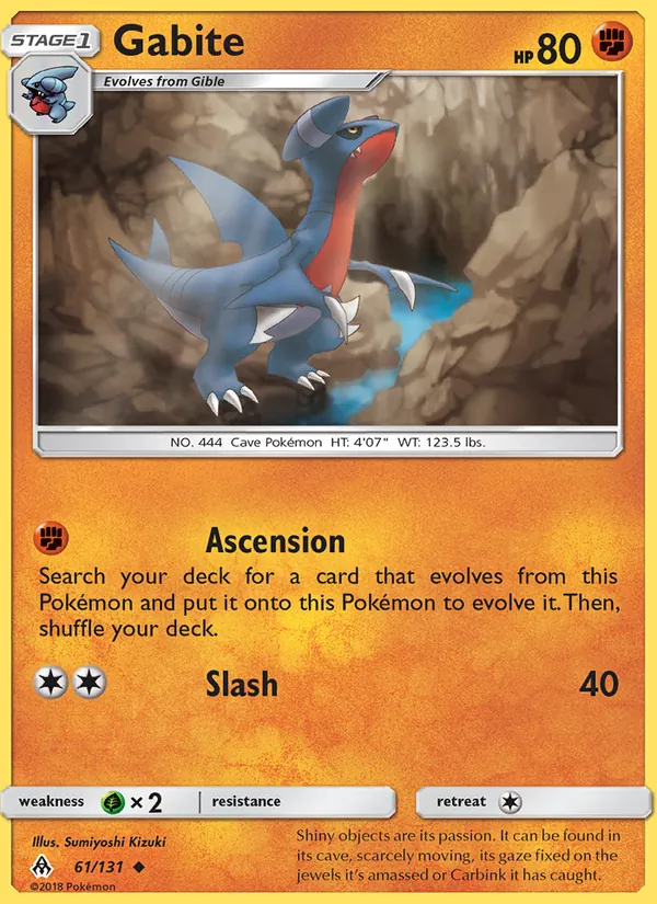 Gabite 61/131 Forbidden Light