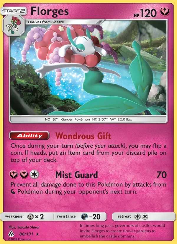 Florges 86/131 Forbidden Light