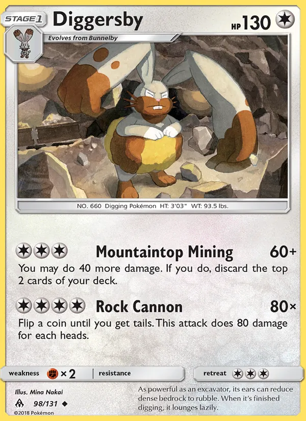 Diggersby 98/131 Forbidden Light