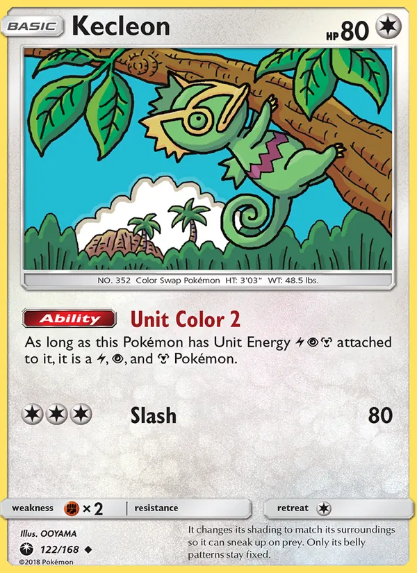 Kecleon 122/168 Celestial Storm