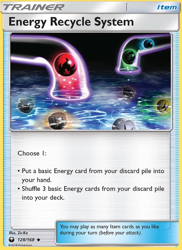 Energy Recycle System 128/168 Celestial Storm