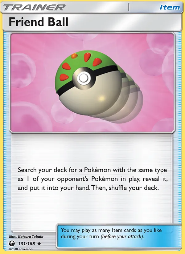 Friend Ball 131/168 Celestial Storm