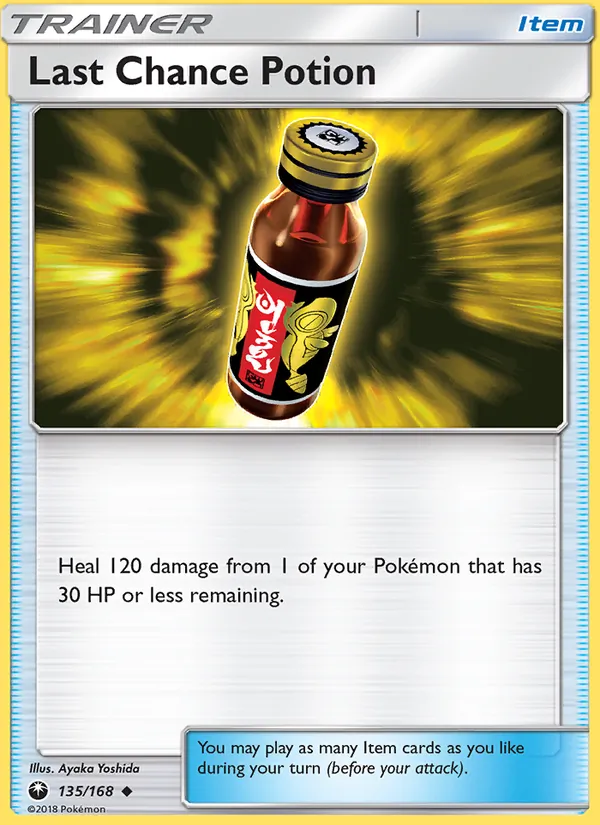 Last Chance Potion 135/168 Celestial Storm