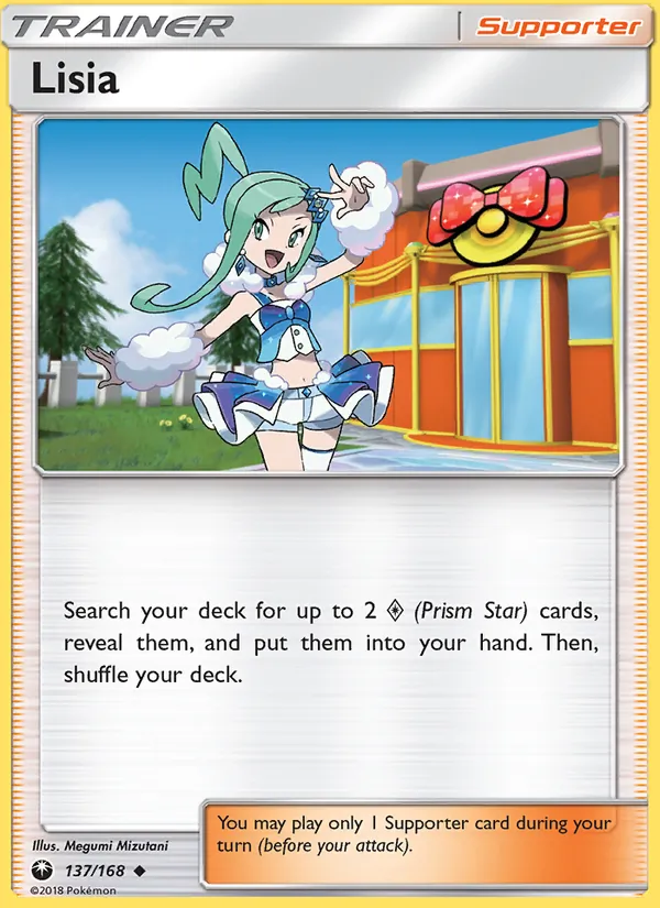Lisia 137/168 Celestial Storm