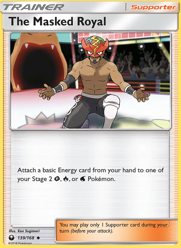The Masked Royal 139/168 Celestial Storm