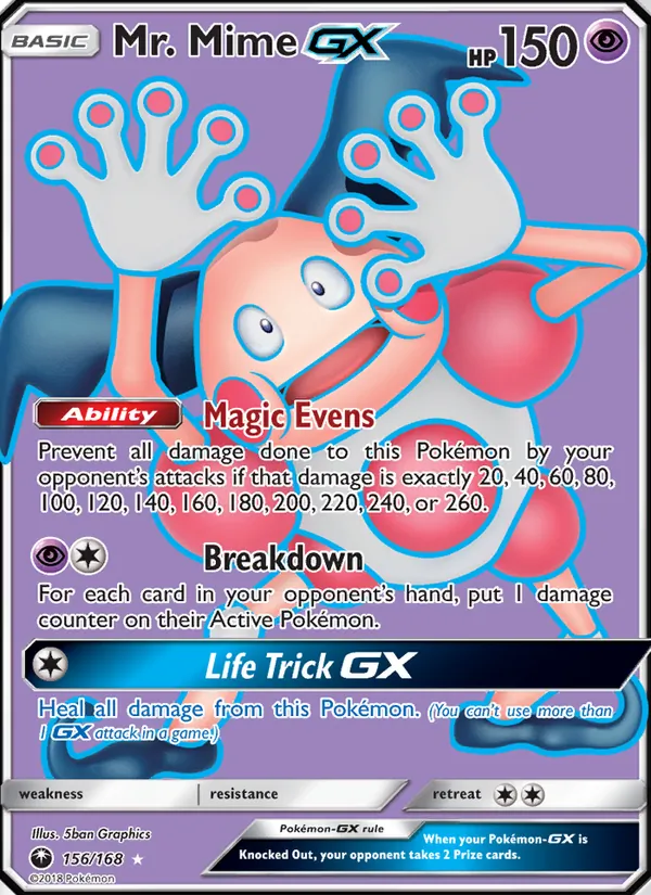 Mr. Mime GX 156/168 Celestial Storm