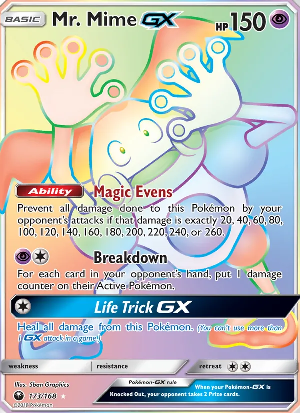 Mr. Mime GX 173/168 Celestial Storm