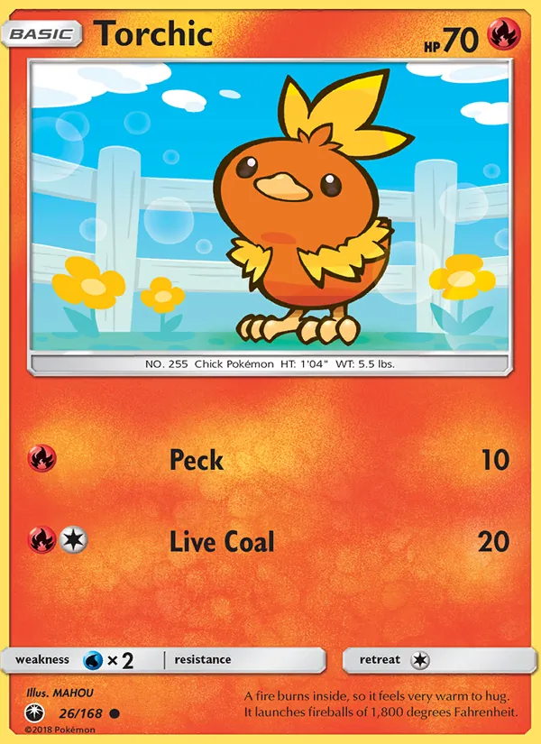 Torchic 26/168 Celestial Storm