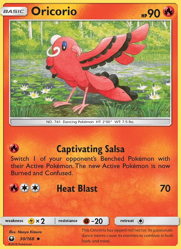 Oricorio 30/168 Celestial Storm