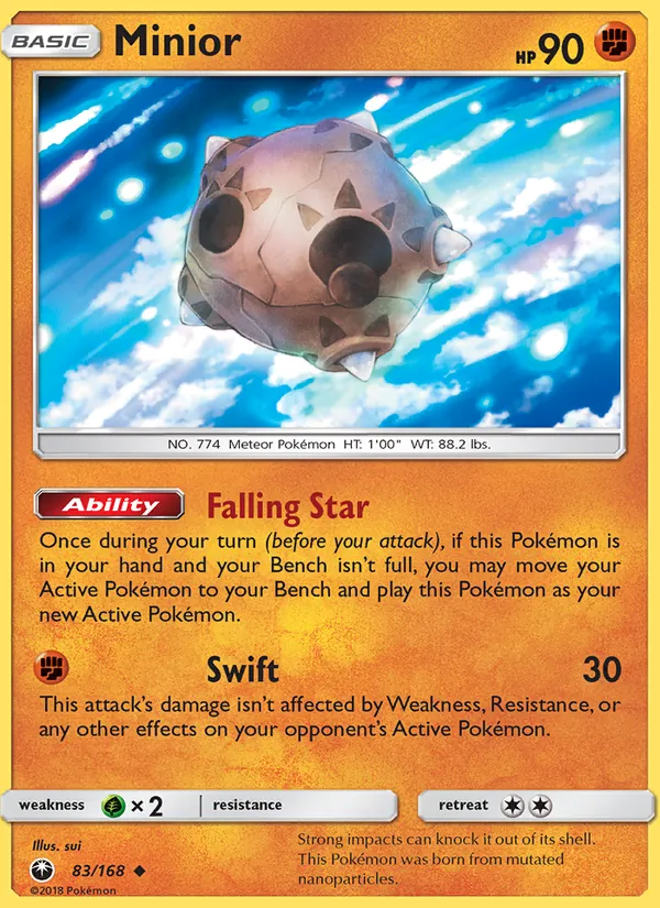 Minior 83/168 Celestial Storm