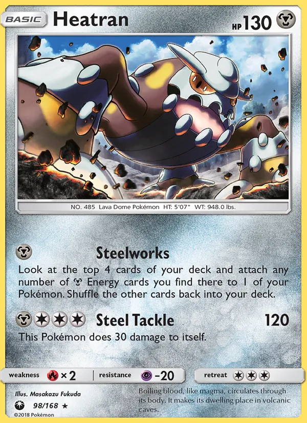 Heatran 98/168 Celestial Storm