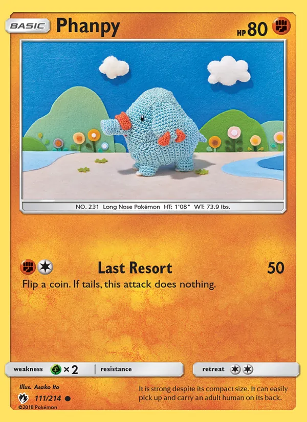 Phanpy 111/214 Lost Thunder