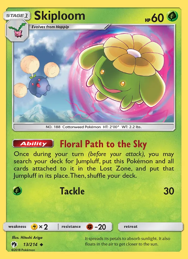 Skiploom 13/214 Lost Thunder