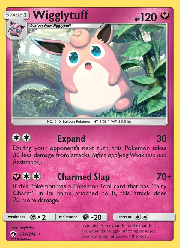 Wigglytuff 134/214 Lost Thunder