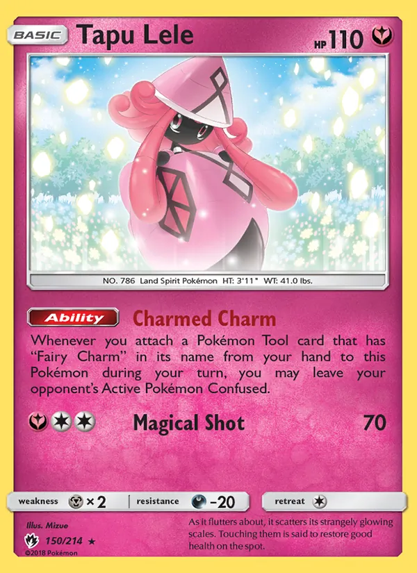 Tapu Lele 150/214 Lost Thunder