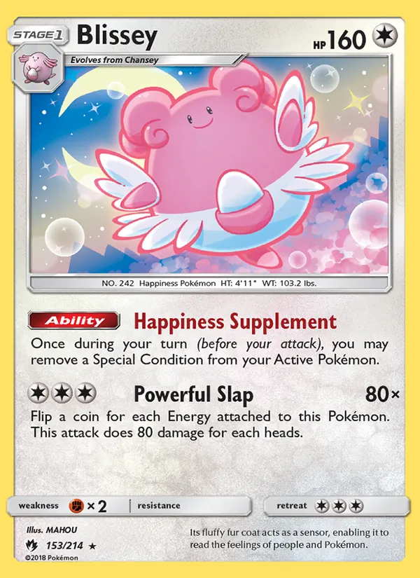 Blissey 153/214 Lost Thunder