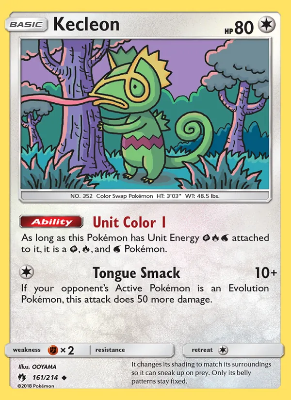 Kecleon 161/214 Lost Thunder