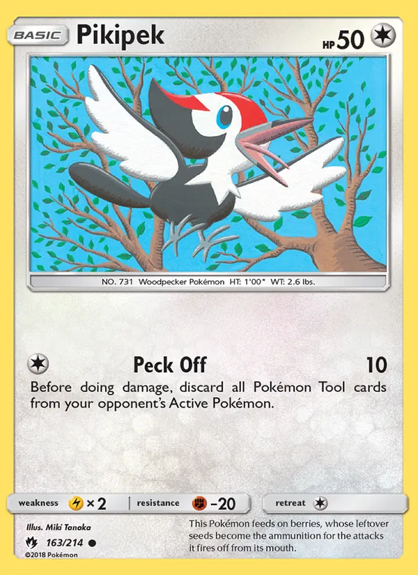 Pikipek 163/214 Lost Thunder