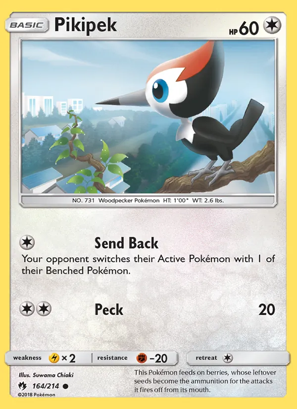 Pikipek 164/214 Lost Thunder