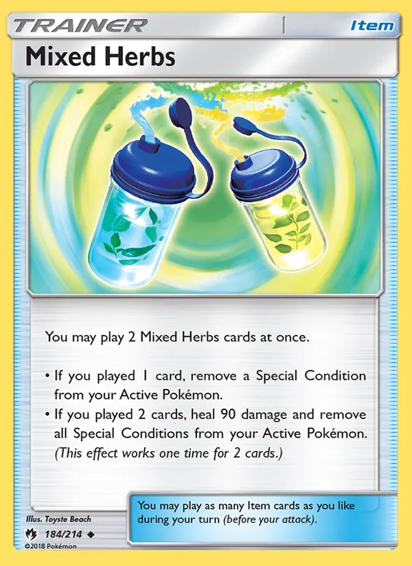 Mixed Herbs 184/214 Lost Thunder