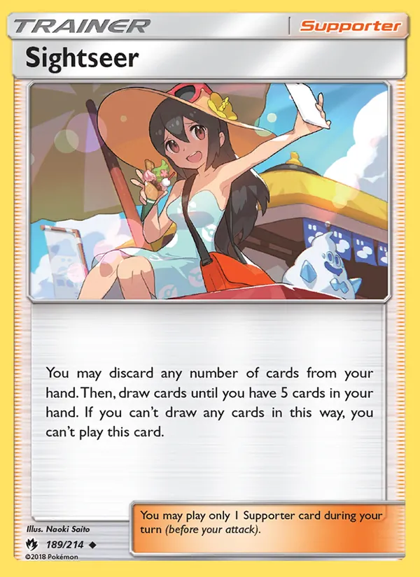 Sightseer 189/214 Lost Thunder