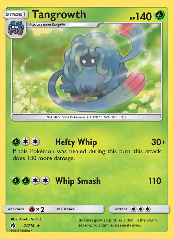 Tangrowth 2/214 Lost Thunder