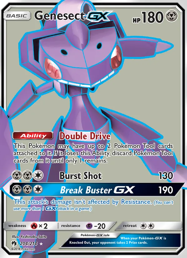 Genesect GX 204/214 Lost Thunder