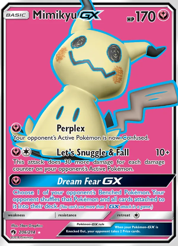 Mimikyu GX 206/214 Lost Thunder