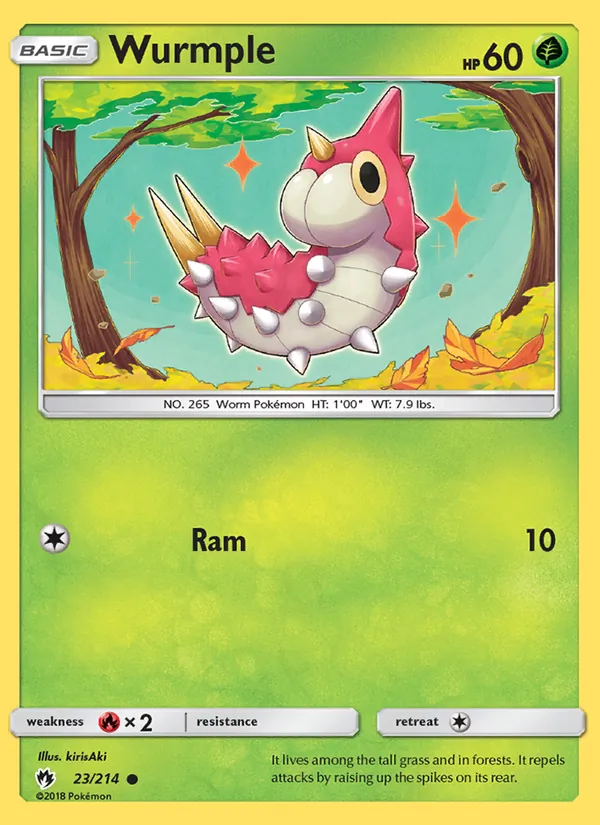 Wurmple 23/214 Lost Thunder
