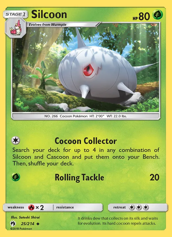 Silcoon 25/214 Lost Thunder