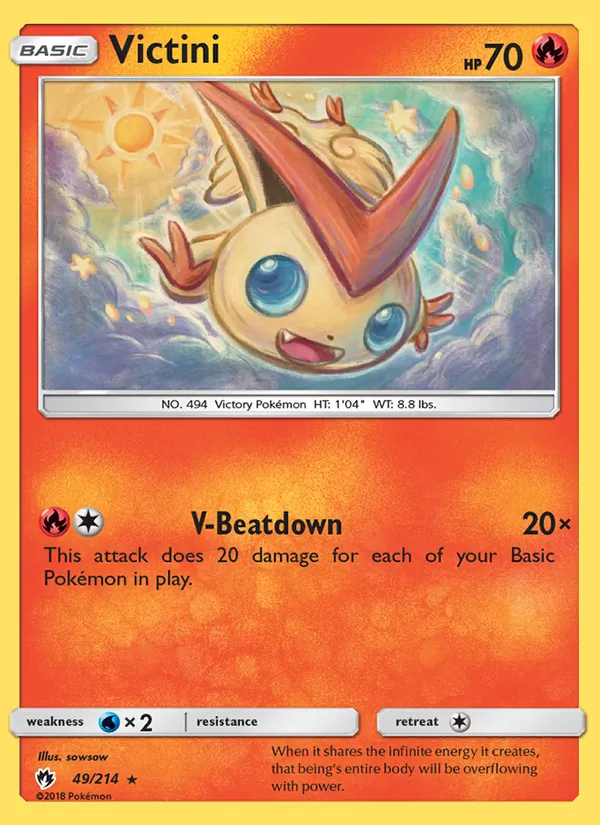 Victini 49/214 Lost Thunder