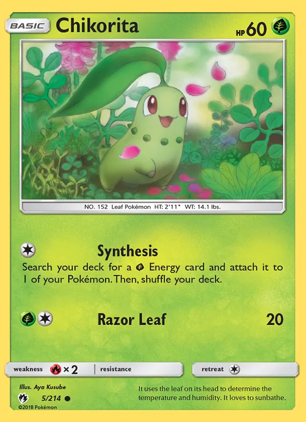 Chikorita 5/214 Lost Thunder