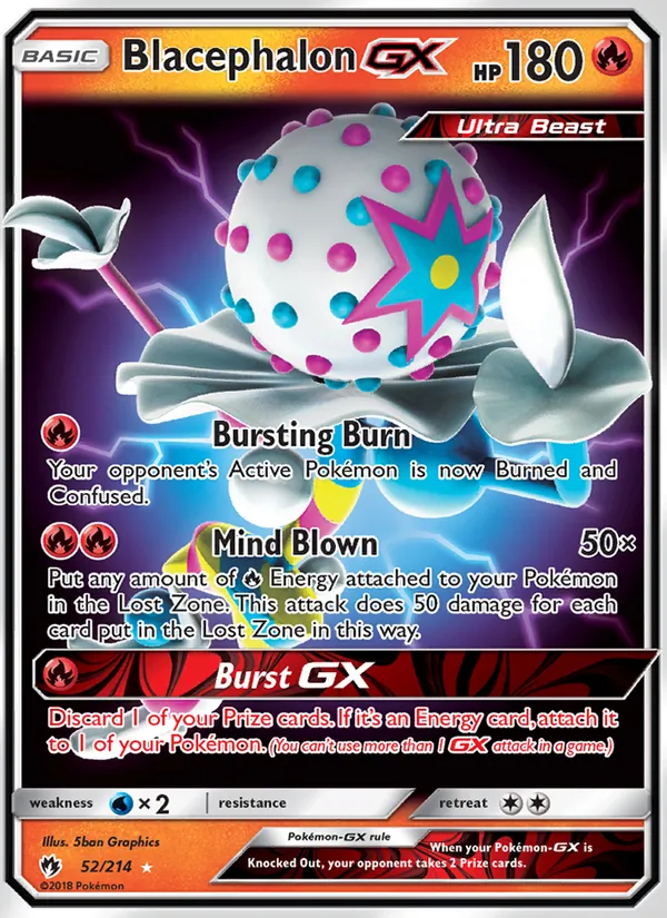 Blacephalon GX 52/214 Lost Thunder