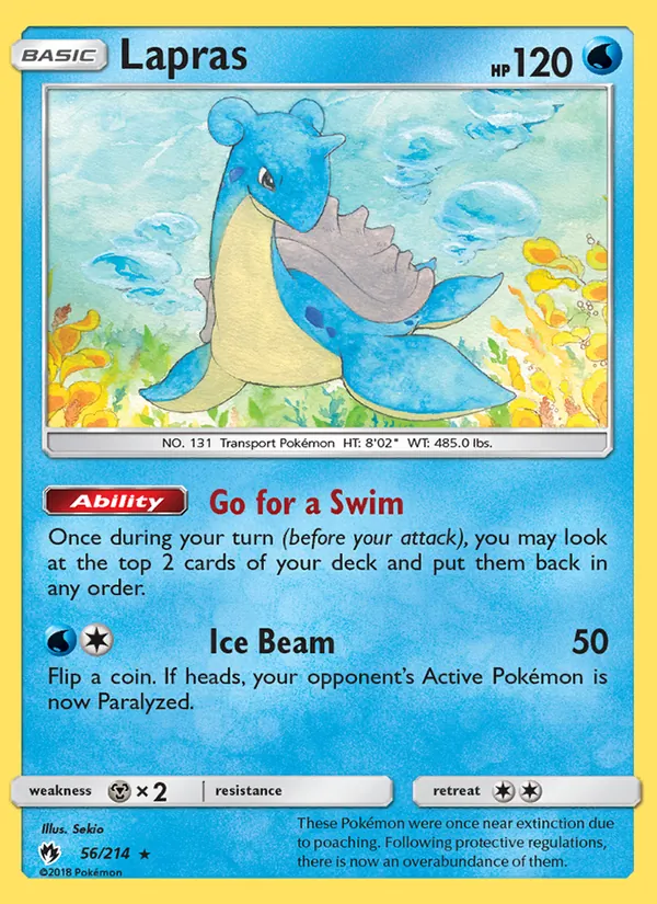 Lapras 56/214 Lost Thunder