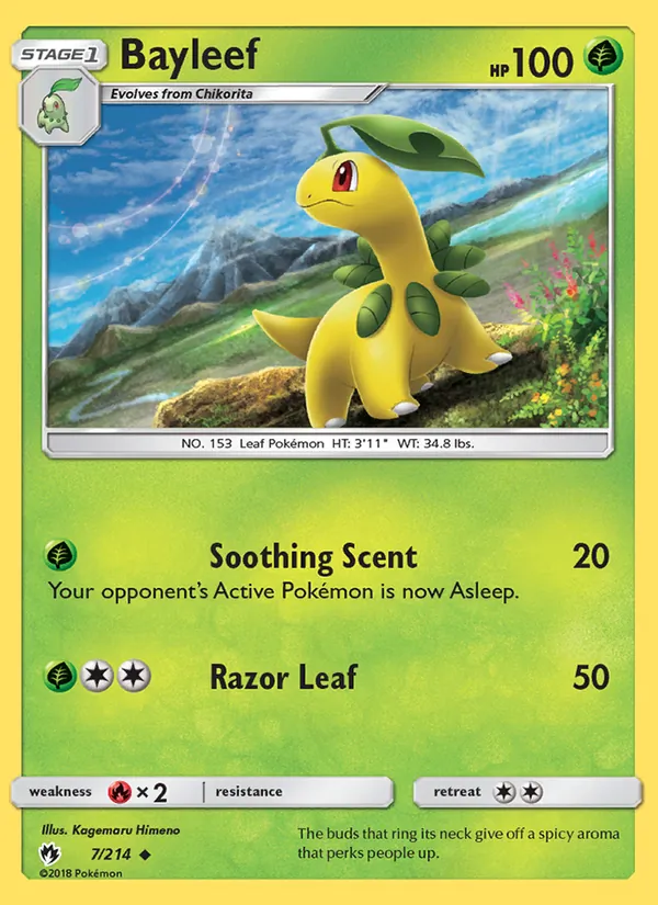 Bayleef 7/214 Lost Thunder