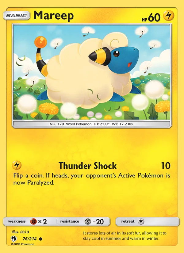 Mareep 76/214 Lost Thunder