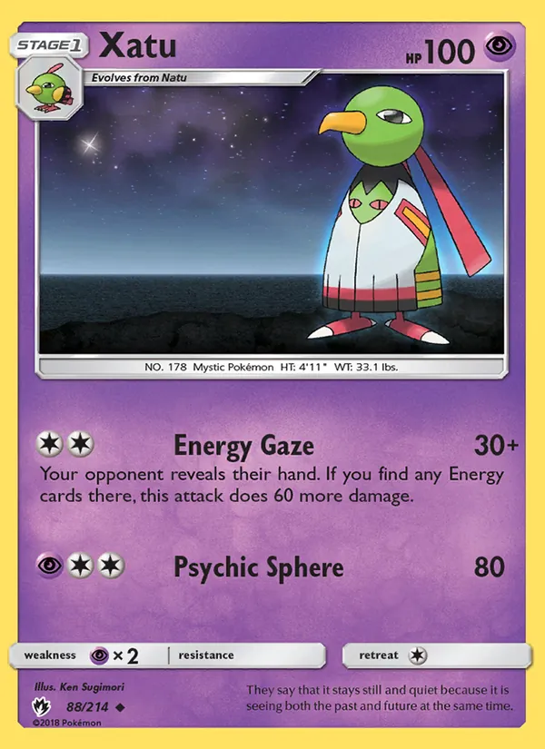 Xatu 88/214 Lost Thunder