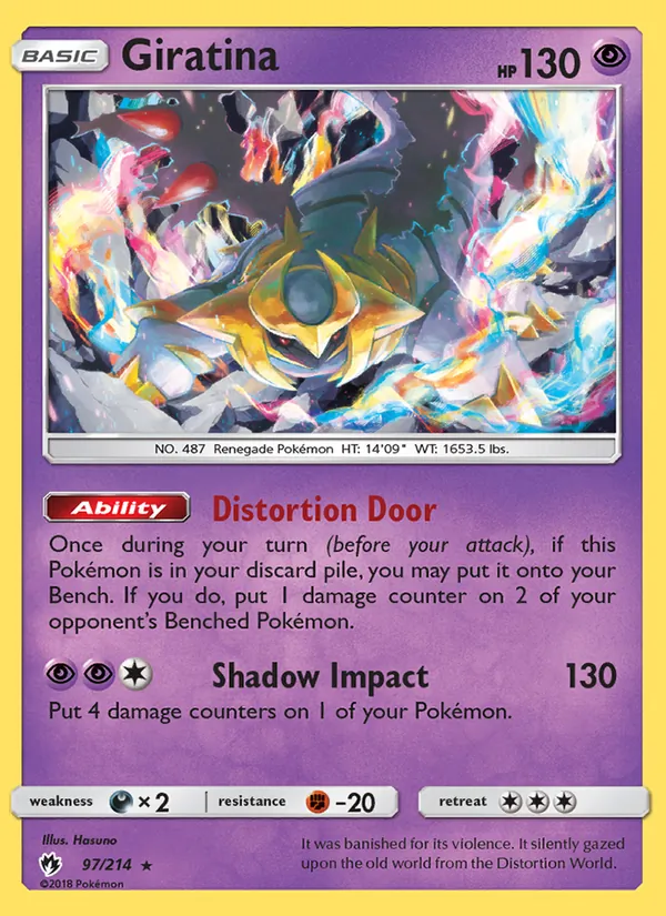 Giratina 97/214 Lost Thunder