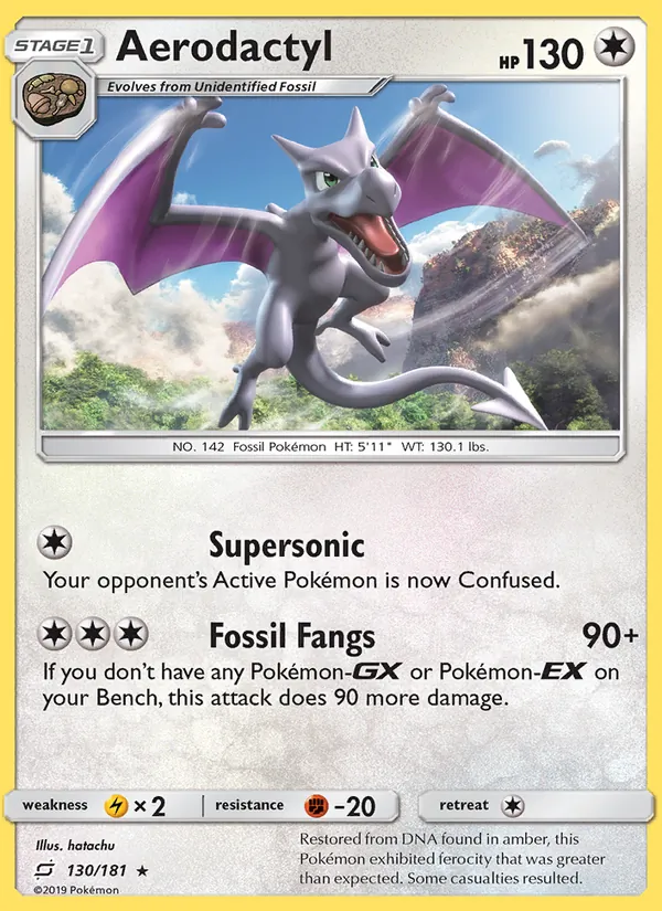 Aerodactyl 130/181 Team Up