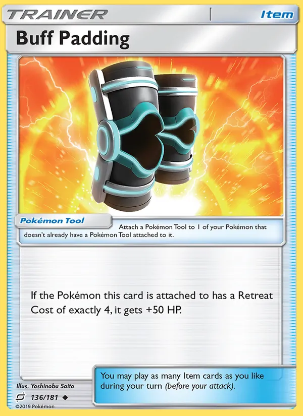 Buff Padding 136/181 Team Up