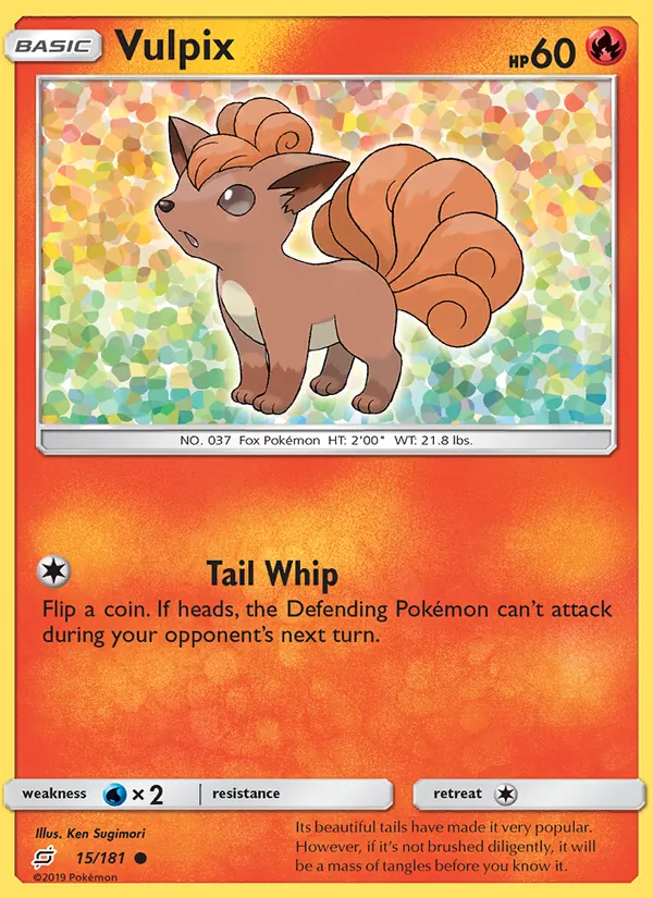 Vulpix 15/181 Team Up