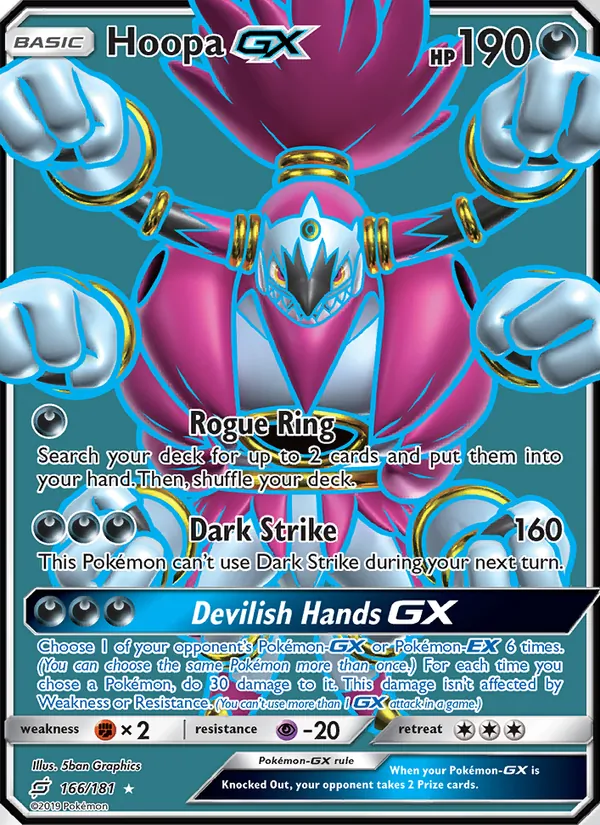 Hoopa GX 166/181 Team Up