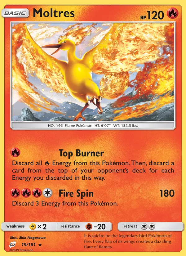 Moltres 19/181 Team Up