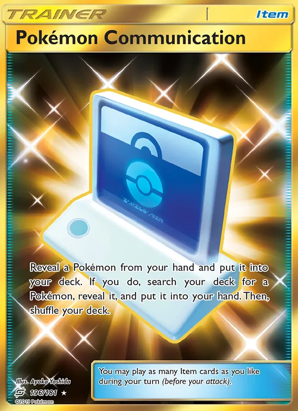 Pokémon Communication 196/181 Team Up